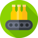 food and restaurant,inventory,beer bottle,control,supplier,logistics,conveyor belt